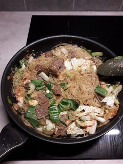 Foto resep Bihun goreng daging kebab