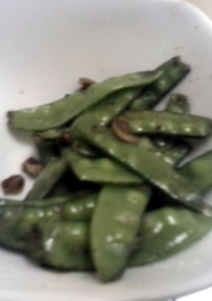 A picture of Sauteed Sugar Snap Peas.