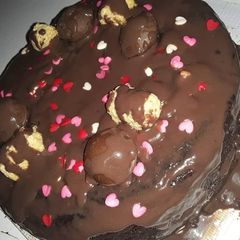 Coca-Cola chocolate cake A picture of Coca-Cola chocolate cake.