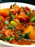 Chicken in tomato gravy