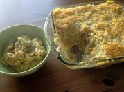 A picture of tortellini casserole