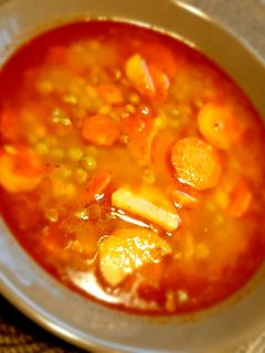 "Téli" borsóleves 🍲 recept fotója