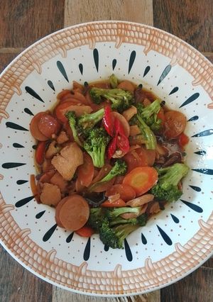 Foto resep Cah Sayur Ayam