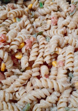 Foto de Macarrão com creme de leite
