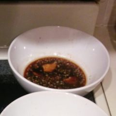 A picture of Toasted garlic sauce for hot pot.