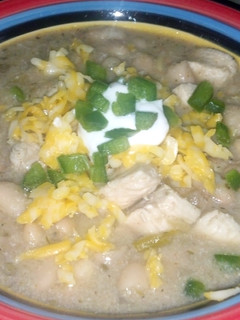 A picture of White Chicken Chili.