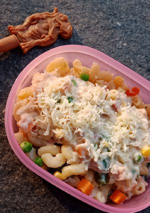 Foto resep Creamy Pasta with Veggie
