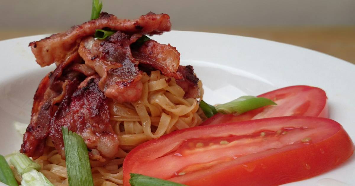 Fried Bacon In Fermented Red Bean Curd Recipe By Lyii G Cookpad