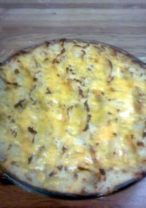 A picture of Daynas shepards pie.