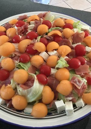 Une photo de Salade fraîcheur pour canicule