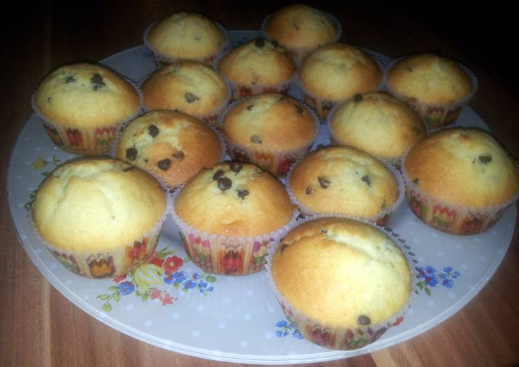 Steps to Prepare Any-night-of-the-week Basic muffin recipe
