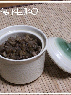 A picture of Farmhouse Recipe: Burdock Root and Konnyaku Tsukudani.