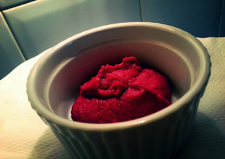 Recipe of Homemade Beetroot dipping sauce