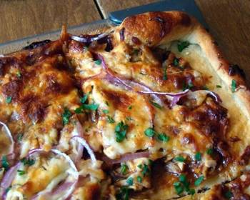 Fresh, Make Recipe BBQ Chicken Pizza Delicious and Healthy