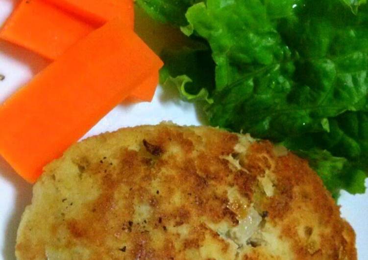 Recipe of Tastefully Simple Healthy Okara Burger