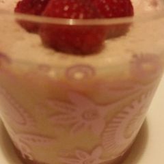 A picture of Grannies fluffy pudding.