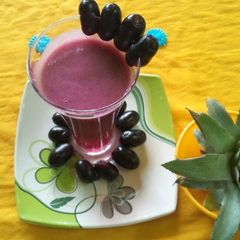 Jamun pineapple juice A picture of Jamun pineapple juice.