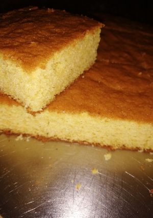 صورة لوصفة البسيسة (كيكة دقيق الذرة) 😍