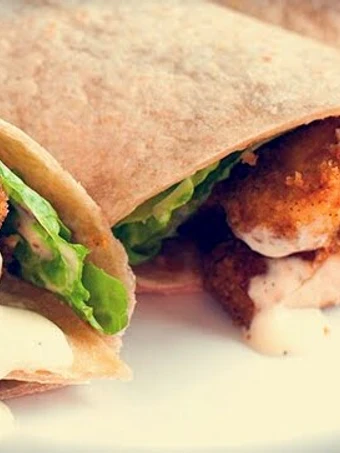 Easy Steps to Make Recipe Crispy chicken tortilla wrap that is Delicious, Perfect}