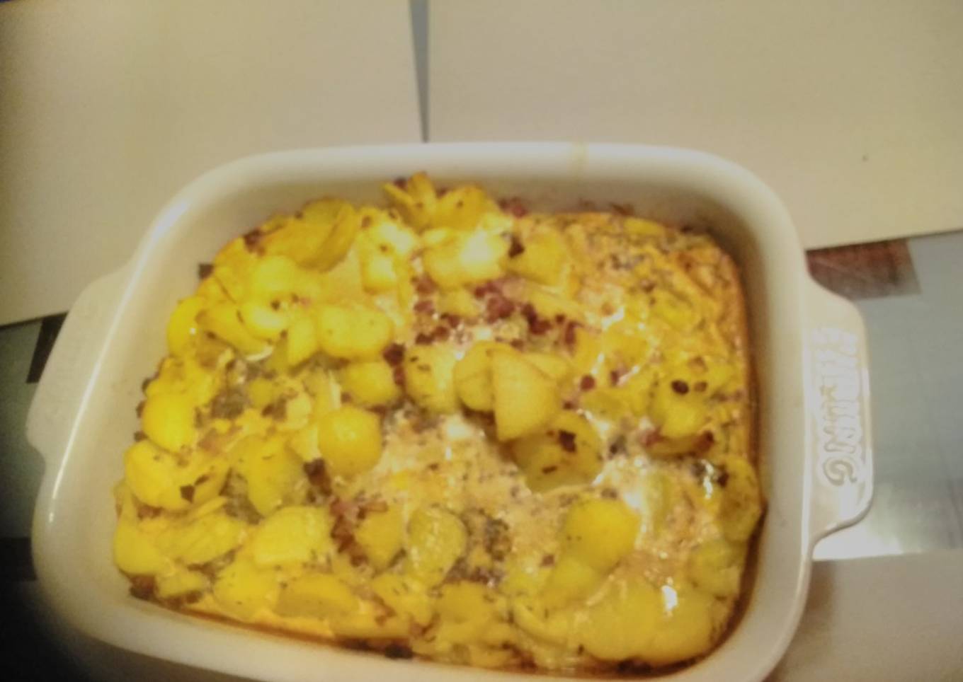 Bauernfrühstück aus dem Ofen