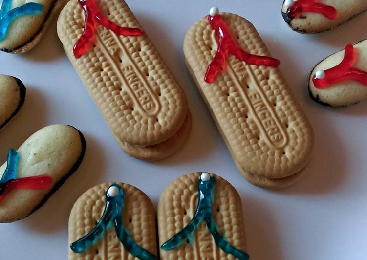 Easiest Way to Make Ultimate Flip Flop Cookies