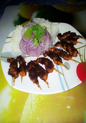 A picture of PRAWNS LOLLIPOP.