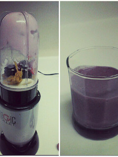 A picture of Bay's JumpStart Smoothie.