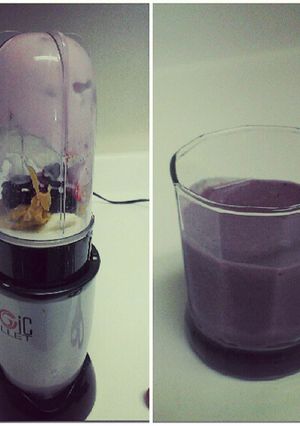 A picture of Bay's JumpStart Smoothie.