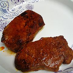 Spiced pork loin A picture of Spiced pork loin.