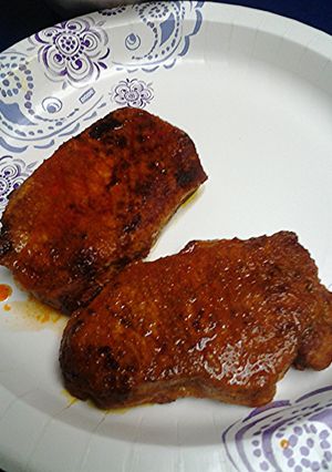 A picture of Spiced pork loin.