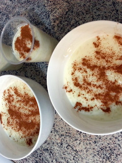 A picture of No fuss Rice Pudding.
