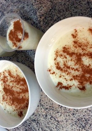 A picture of No fuss Rice Pudding.