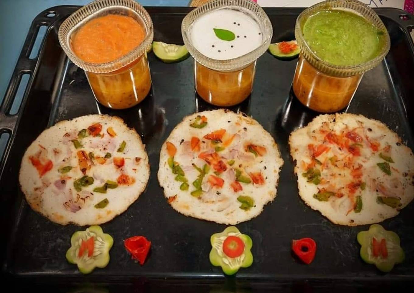 Healthy Vegetable Uttapam