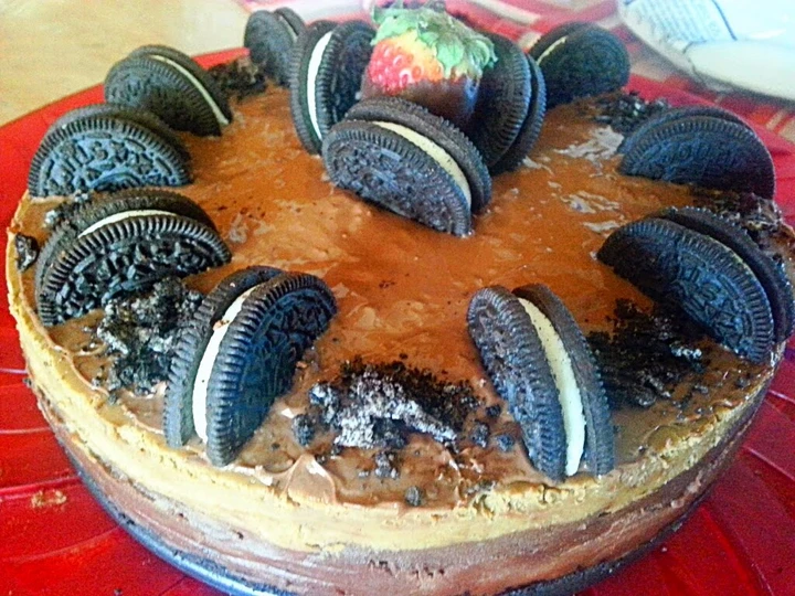 Easy Steps to Prepare|Recipe} Mocha Layered Chocolate Oreo CheeseCake the Perfect, Really Delicious