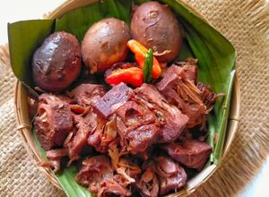 Foto resep 278. Gudeg Telur Khas Yogya Simpel (Legit, Coklat, Kering)