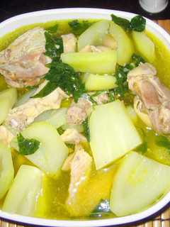 A picture of Chicken Tinola (Chicken Ginger Stew).