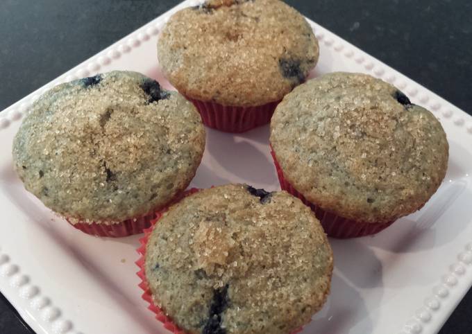 How to Prepare Homemade Blueberry muffins