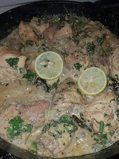 A picture of White Karahi.