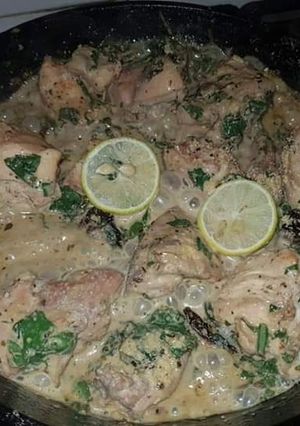 A picture of White Karahi.