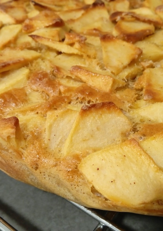 Una foto de Coca de manzana 🥧