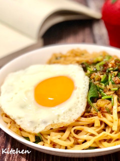 家常乾拌麵 的食譜成品照片