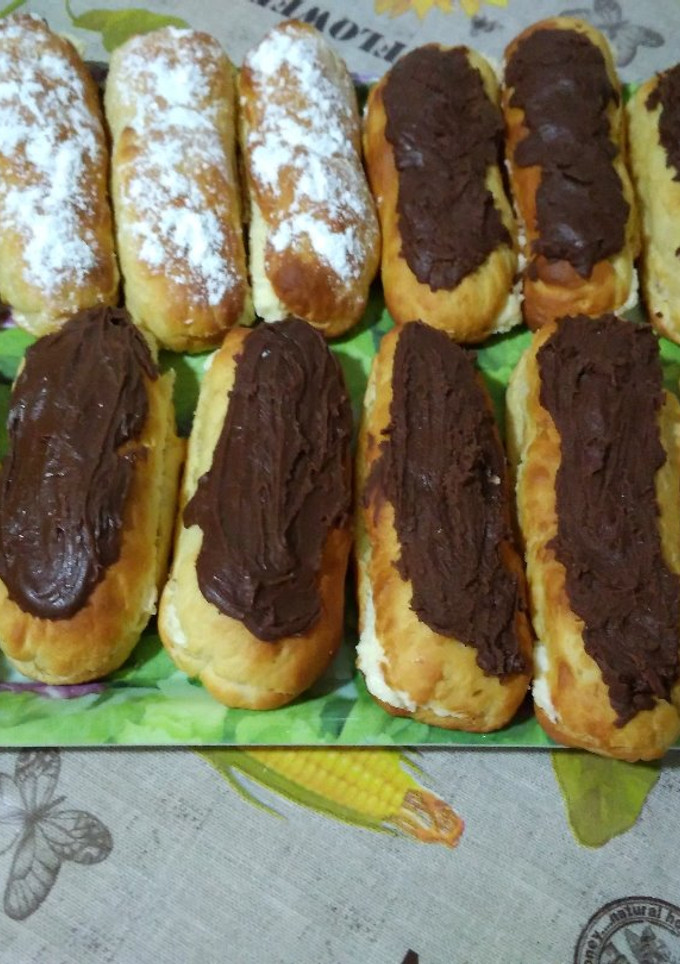 Una foto de Pepitos de crema y chocolate con thermomix