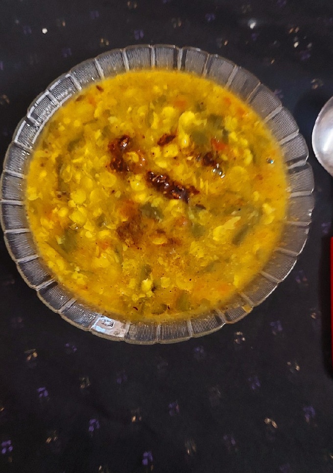 चना दाल पालक रेसिपी मुख्य फोटो