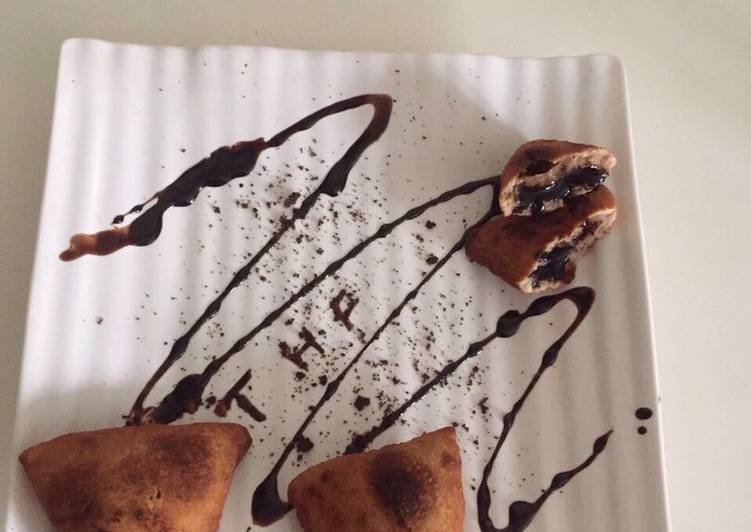 Recipe of Speedy Chocolate Samosa