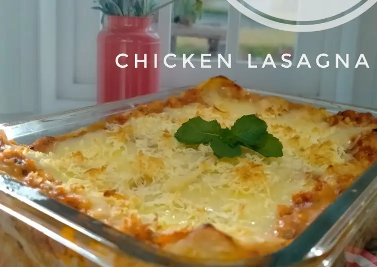 Masakan Unik Chicken Lasagna Lezat Mantap