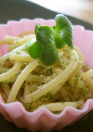 A picture of Pack in Your Bento ✿ Aonori Cheese Pasta.