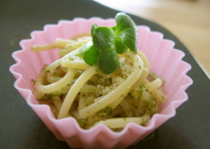 Recipe of Award-winning Pack in Your Bento ✿ Aonori Cheese Pasta