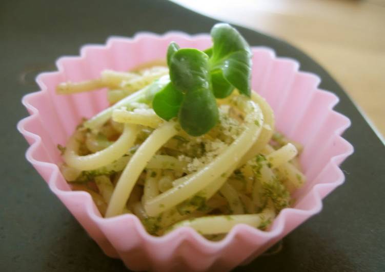 Recipe of Homemade Pack in Your Bento ✿ Aonori Cheese Pasta