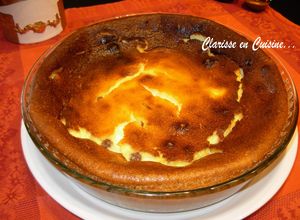Une photo de Tarte au fromage blanc sans pâte