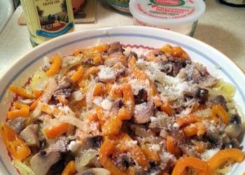 Without Fail Serving Recipe Spaghetti Squash with sauteed mushrooms Delicious Nutritious Without Fail Serving Recipe Spaghetti Squash with sauteed mushrooms Delicious Nutritious